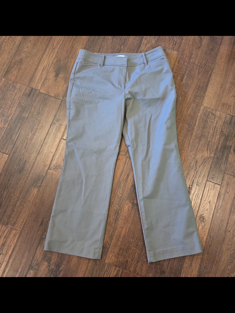 Ann Taylor Loft Wide Leg Ankle Pant Ann Womens Size 12 Preppy
